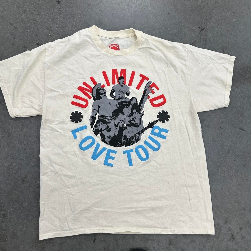 Red Hot Chili Peppers Unlimited Love Tour 2022 Size Medium